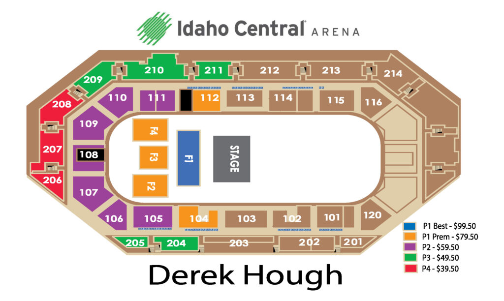 Derek Hough Symphony of Dance Idaho Central Arena