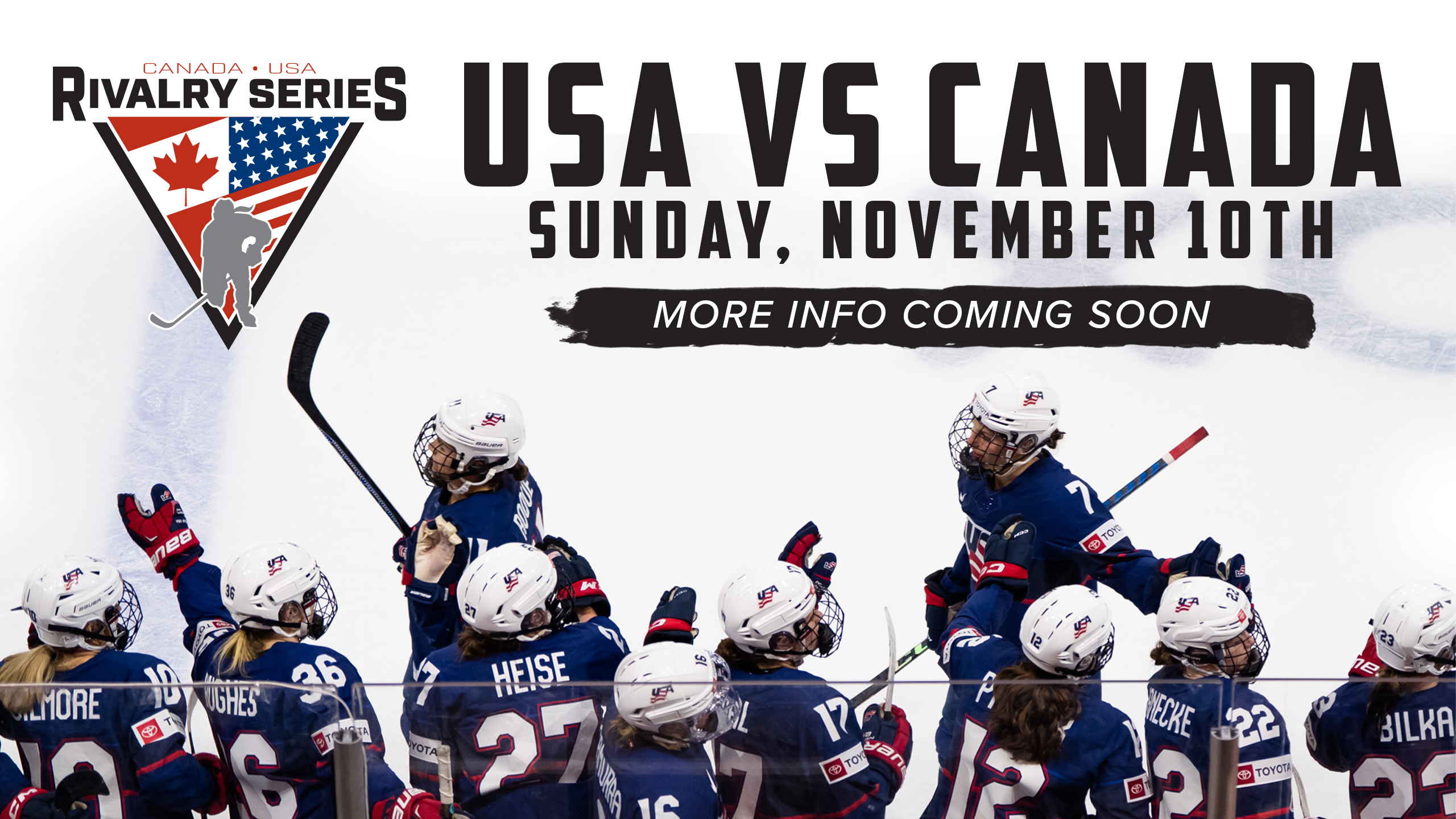 2024-25 Rivalry Series USA vs Canada Hockey